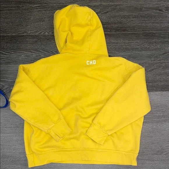 Call Her Daddy Mustard Yellow 'Wednesday' Hoodie and Sweatpants Set Size S - Picture 5 of 5